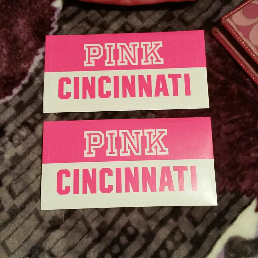 Pink stickers collectibles
